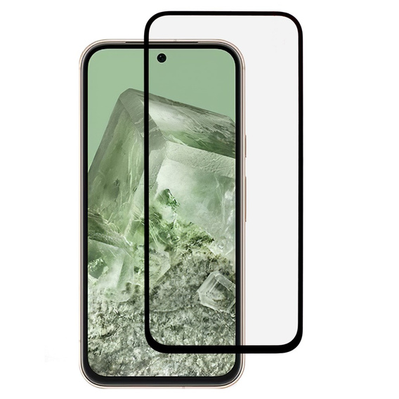 3D Tempered Glass for Google Pixel 8A, black
