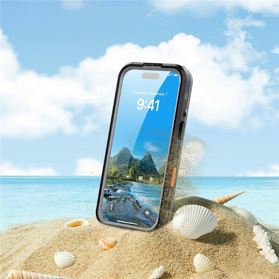 REDPEPPER waterproof case for iPhone 17 Pro, black