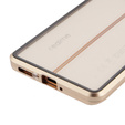 Case for Realme 11 Pro 5G / Pro+ 5G, Magnetic Dual Glass, gold