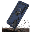 Armor Case for Samsung Galaxy A72 5G, Nox Case Ring, blue
