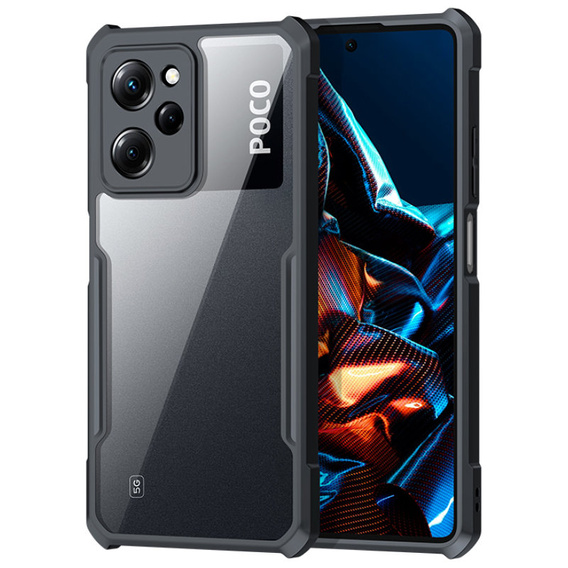 Case for Xiaomi Redmi Note 12 Pro 5G / POCO X5 Pro 5G, AntiDrop Hybrid, black
