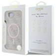 Guess HC MagSafe PU 4G Ring Classic Logo Case for iPhone 16e