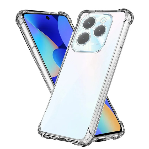 Case for Infinix Hot 40i, Dropproof, transparent