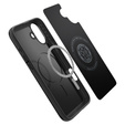 Spigen case for iPhone 16 Plus, Thin Fit Mag, grey + 9H tempered glass