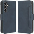 Flip case for Samsung Galaxy S23 FE, Card Slot, blue