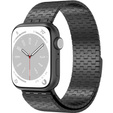 Steel Bracelet for Apple Watch 1/2/3/4/5/6/7/8/SE/ULTRA 42/44/45/49 MM - Black