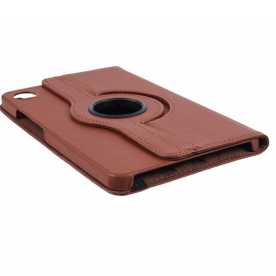 Case for Samsung Galaxy Tab A11 / A9, Rotating 360, brown