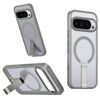 Fusion Hybrid case for Google Pixel 10 Pro XL, for MagSafe, with stand, grey