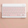 Wireless keyboard and Bluetooth mouse set for Android/Windows, pink