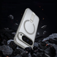 Fusion Hybrid case for Google Pixel 10 Pro XL, for MagSafe, with stand, grey