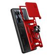 Case for Infinix Note 40 Pro Plus, CamShield Slide, red