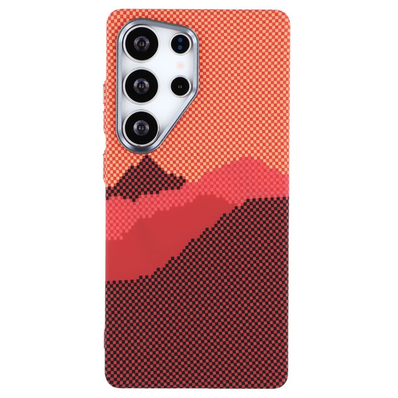 MagSafe's Samsung Galaxy S25 Ultra Case, Carbon Fiber, orange