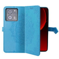 Flip case for Xiaomi 13T / 13T Pro, Mandala, blue