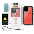 IP68 Waterproof Case for iPhone 11 Pro, Redpepper Dot+, black