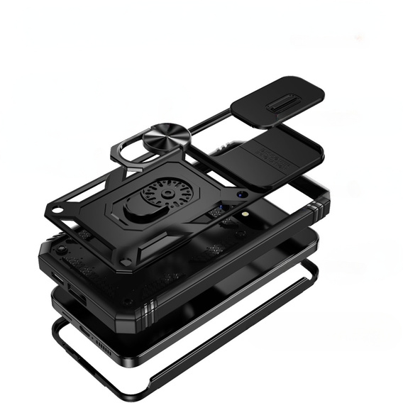Case for Samsung Galaxy S24+ Plus, CamShield Slide, black