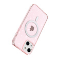 Case for iPhone 14, Dropproof MagSafe Glitter, pink