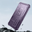 Armored case for Samsung Galaxy S24, Dexnor Full Body (Two Frames), purple