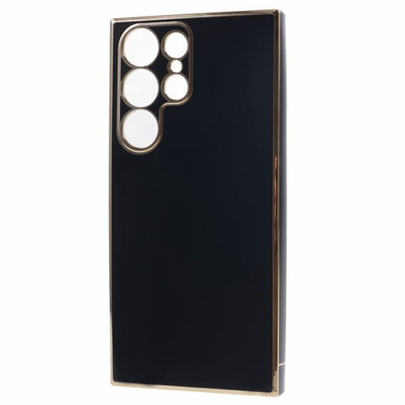 Case for Samsung Galaxy S24 Ultra, Glamour CamShield, black