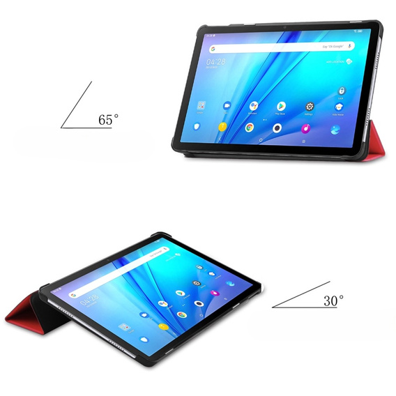 Case for TCL Tab 10s 9081X / TCL Tab 10s 9080G 2021, Smartcase, red