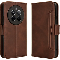 Flip case for Realme 12 Pro 5G / 12 Pro+ 5G, Card Slot, brown