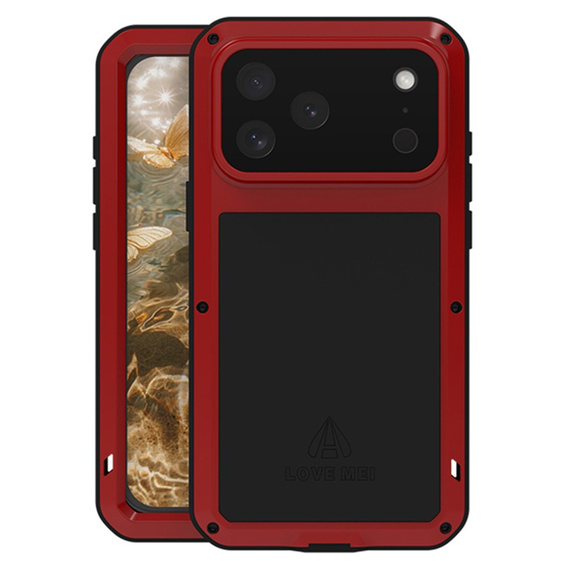 Armoured case with tempered glass for iPhone 17 Pro Max