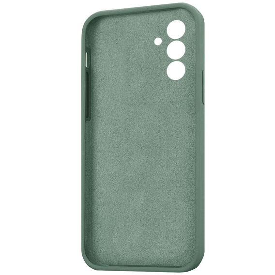 Case for Samsung Galaxy A04S / A13 5G, Silicone Lite, dark green