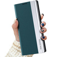 Flip case for Samsung Galaxy M23 5G / M13, Side Magnetic, green