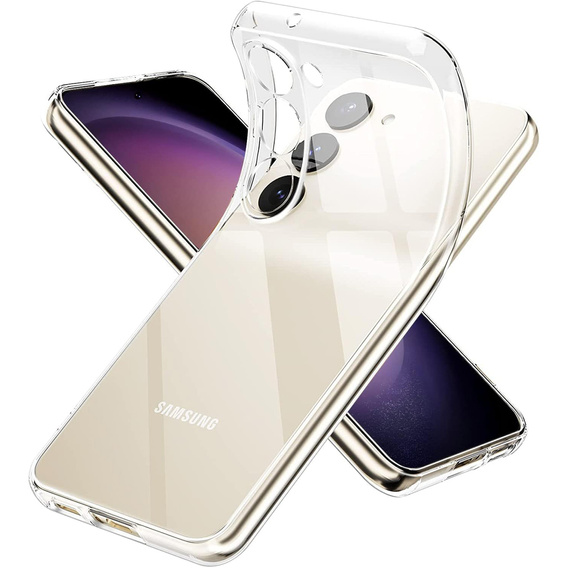 Thin Case for Samsung Galaxy S23 FE, Slim, transparent