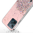 Case for Realme C31, Glittery, pink