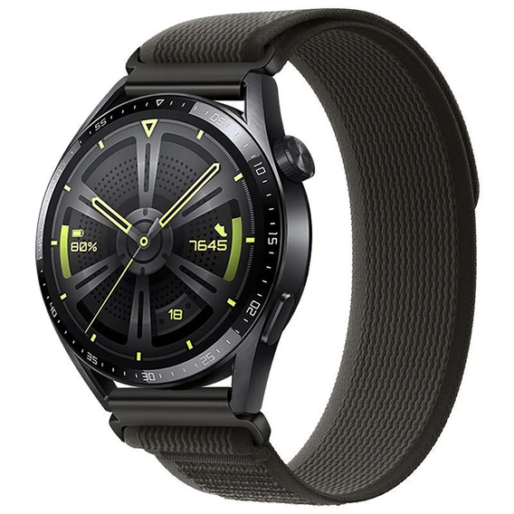Nylon strap for Samsung Galaxy Watch Active 22mm, Grey