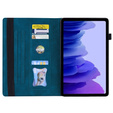 Case for Lenovo Tab P12, Classic, with space for stylus, blue