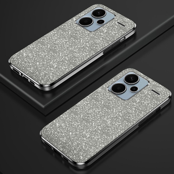 Case for Xiaomi Redmi Note 13 Pro+, Glitter Astronaut, black