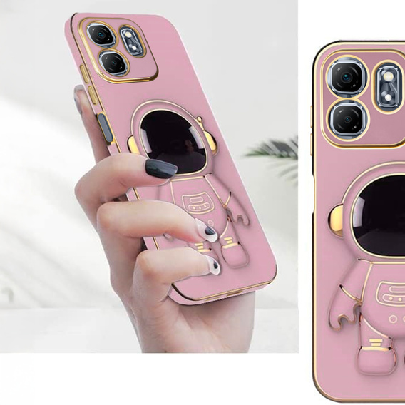 Case for Infinix Hot 50i 4G, Astronaut, purple