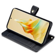 Flip case for Oppo Reno8 T 4G, Wallet Zipper Pocket, black