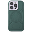 Case for iPhone 15 Pro Max, ERBORD Armor Mag, green