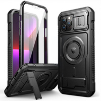 Armored case for iPhone 13 Pro Max, Dexnor CamProtect MagSafe, black