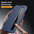 Smart View Window Leather Case for Samsung Galaxy S26 Ultra