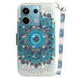 Flip case for Xiaomi Redmi Note 13 Pro 5G, Wallet, Mandala Flower