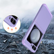 Armored Case for Samsung Galaxy Z Flip7 FE / Z Flip6, Armor Shockproof, purple