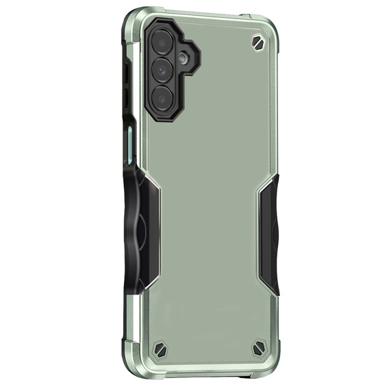 Armored case for Samsung Galaxy A14 4G/5G, Dual-Layer, green