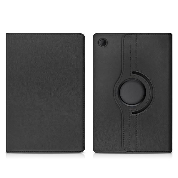 Case for Lenovo Tab M10 Plus 10.6 Gen 3 TB-125F TB-128F TB330FU 10.95", Rotating 360, black