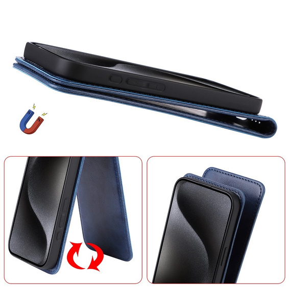 Flip case for Xiaomi Poco M7 Pro 5G, Flip, black