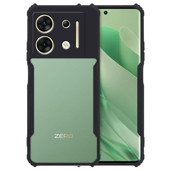 Case for Infinix Zero 30 5G, AntiDrop Hybrid, black
