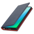 Leather case for Samsung Galaxy S23, ERBORD Grain Leather, dark blue