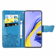 Flip case for Samsung Galaxy A51 4G, Butterfly, blue