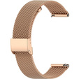 Milanese bracelet 18mm for Garmin Vivoactive 4S, Black