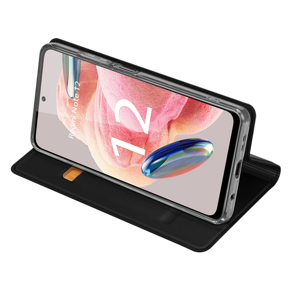 Dux Ducis Case for Xiaomi Redmi Note 12 4G, Skinpro, black