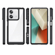Case for Xiaomi Redmi Note 13 5G, Fusion Hybrid, transparent / black