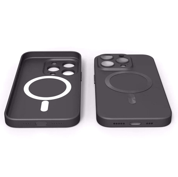 Case for iPhone 16 Pro Max, ColorMag, for MagSafe, grey