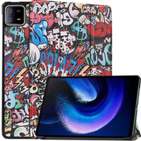 Case for Xiaomi Pad 6 / 6 Pro, Smartcase, graffiti